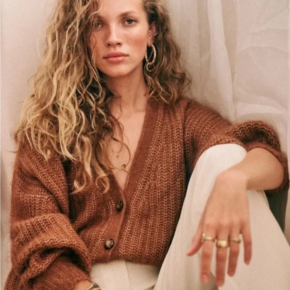 CLOSING OCTOBER 12!! NWOT Sezane Achille cardigan/jumper